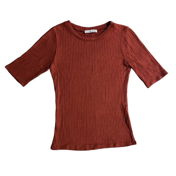 Reformation Janine Top in Rust - Picture 4 of 10